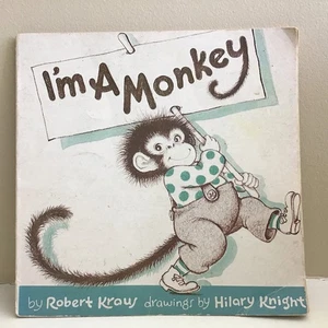 Vintage Children's Book " I'm A Monkey" - Picture 1 of 4