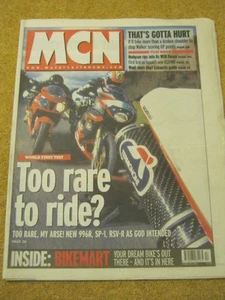 MCN - MOTORCYCLE NEWS - TOO RARE TO RIDE - 25 April 2001 - Picture 1 of 1