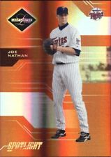2005 (TWINS) Leaf Limited Bronze Spotlight #40 Joe Nathan /99