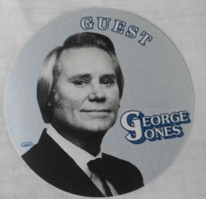 George Jones The Legend Tour Back Stage Pass  Rare Guest Otto Pass mid 80s - Picture 1 of 3