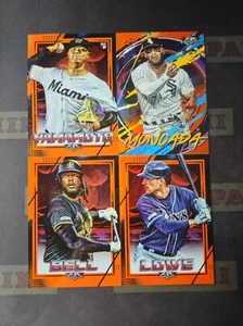 [4X] 2020 Topps Fire Baseball Orange Lot /299 X4 - Picture 1 of 2