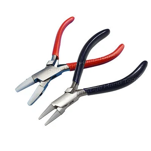 Doble Nylon Pinza Cadena Nariz & Redondo de Punta Herramientas para Hacer Joyas - Picture 1 of 1