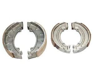 Brake Shoe Set For Royal Enfield Bullet 350/500cc 7" Front And 6" Rear - Picture 1 of 12