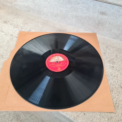 Shellac, 12", 78 RPM. Schumann- Symphonie N°4 ré Mineur, direction Bruno Walter - Photo 1/4