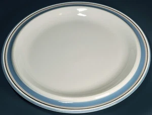 Plato redondo para servir Arabia of Finland Uhtua gres 13" mediados de siglo - Imagen 1 de 3