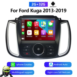 32GB Android 13 Autoradio Carplay Für Ford Escape Kuga 2013-2017 Car GPS Radio - Picture 1 of 19