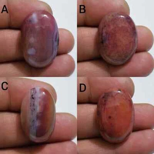 Excepcional piedra preciosa suelta AA+ ónix ágata cabujón forma ovalada para hacer joyas - Imagen 1 de 13