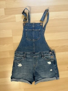 abercrombie fitch kids girls 15/16 Overall Short Pants Great Condition - Picture 1 of 4