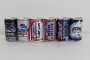 Paquete de 6 latas en miniatura Budweiser Brands - hecho en Italia - Imagen 1 de 10