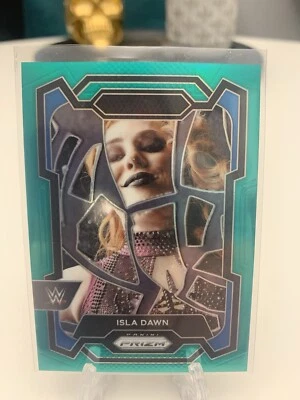 2024 WWE Panini Prizm Isla Dawn Teal Prizm #194 32/49 - Image 1 of 3