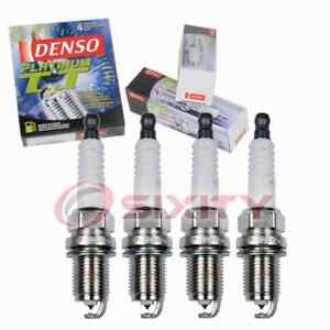 4 pc Denso Platinum TT Spark Plugs for 1982 Mercury LN7 1.6L L4 Ignition qh