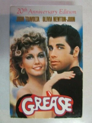 GREASE~20th ANNIVERSARY EDITION FULL SCREEN DIGITAL REMASTER THX VHS NO BOOKLET - Image 1 of 4