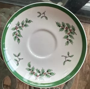 Replacement Saucer Spode s3324 T Christmas Tree 14 Coffee Cup - Picture 1 of 3