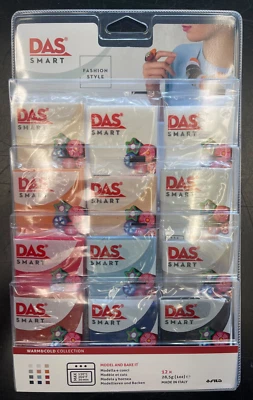 DAS Smart Clay Collection 1 oz 12/paquete - cálido y frío 322300 Foto 1 de 2