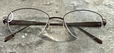 Vera Wang MELITA Marrón Medio Borde Titanio Monturas SOLO 49-18-133-36 G9 Foto 1 de 4