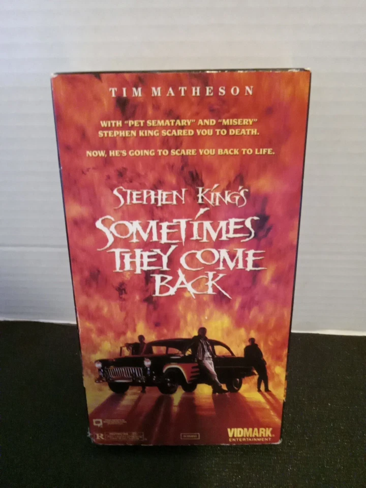 Stephen King’s SOMETIMES THEY COME BACK horror movie VHS video VIDMARK release - Image 1 of 4