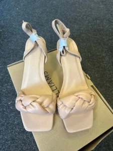 Marisota by JD Williams sandalo intrecciato con cravatta alla caviglia E Fit UK 4 - NUOVO CON SCATOLA ESAURITO - Foto 1 di 6