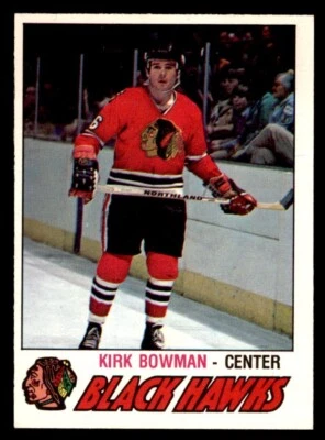 1977 OPC O-Pee-Chee Hockey #309 Kirk Bowman EX/MT - Image 1 of 2