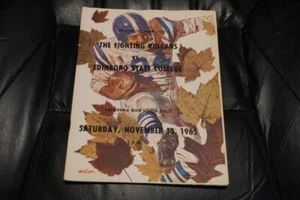 1965 EDINBORO STATE AT CALIFORNIA STATE (PA) COLLEGE FOOTBALL PROGRAM EX-MINT - Picture 1 of 1