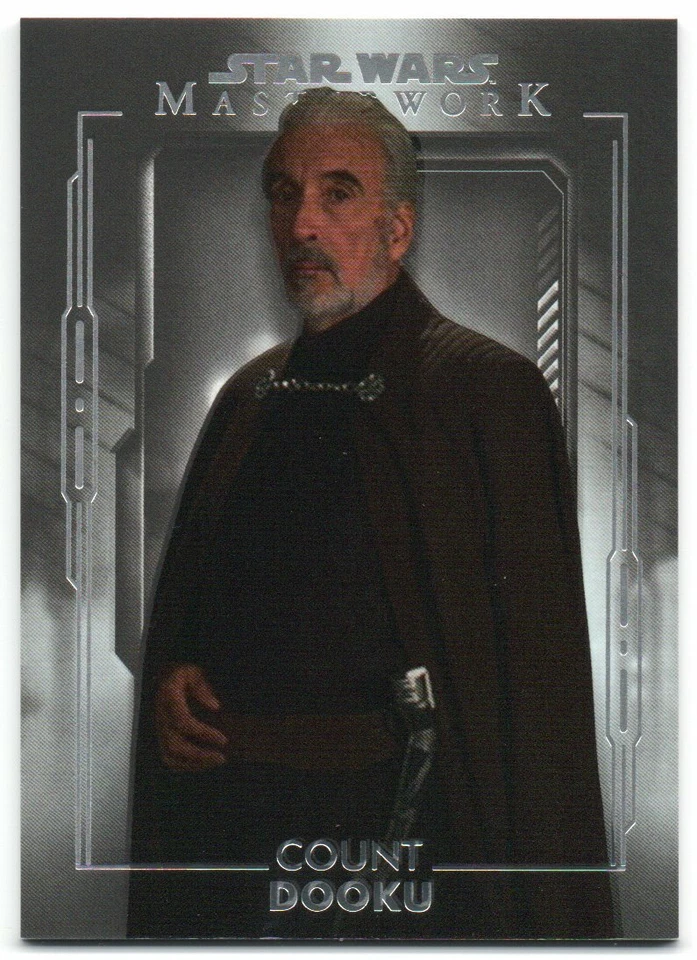 2020 Star Wars Masterwork Base 68 Count Dooku - Image 1 of 1