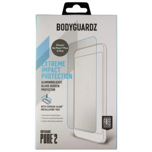 BodyGuardz Pure2 iPhone 6s / 7 / 8 Plus Glass Screen Protector - Clear - Picture 1 of 1