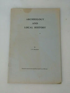 February 1953 Vol. 2 No. 6 Archeology and Local History J.C. Harrington Bulletin - Picture 1 of 7
