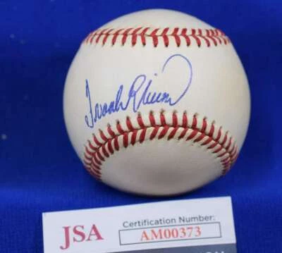 Frank Robinson JSA COA Autograph American League Signed Baseball 1 - Image 1 of 2
