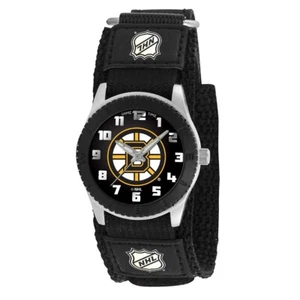 Boston Bruins Kids Rookie Watch Black Game Time NHL-ROB-BOS Youth Boys - Picture 1 of 1