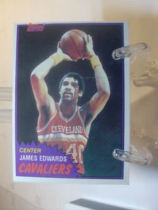 1981-82 Topps Basketball #MW90 - James Edwards - Cleveland Cavaliers (96986) - Foto 1 di 2
