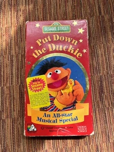 Sesame Street Presents Put Down The Duckie An All-Star Musical Special VHS 1994 - Picture 1 of 6