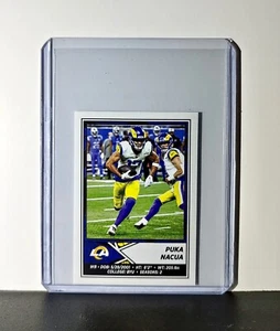 Puka Nacua 2024 Panini NFL Sticker #511 Los Angeles Rams - Bild 1 von 2