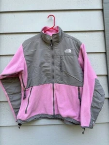 North Face Women's Medium Denali Fleece Jacket PINK Ski Snowboard Snowboarding - Picture 1 of 4