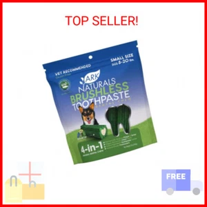 Ark Naturals Brushless Toothpaste, Dog Dental Chews for Small Breeds, Freshens B - Picture 1 of 1