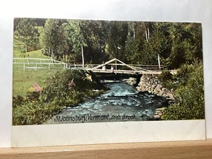 Joe’s Brook: St. Johnsbury, VT - Postal vintage - Imagen 1 de 3