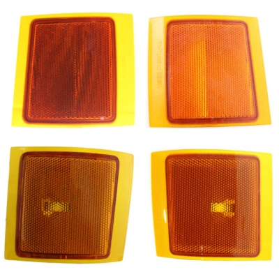 Side Markers Kit Front Lower For 94-00 Chevrolet C2500 K2500 C1500 K1500 C3500 - Image 1 of 4