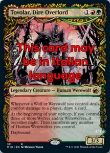 MTG TOVOLAR, DIRE OVERLORD EXC - TOVOLAR, SIGNORE FUNESTO - MID X IT - MAGIC - Picture 1 of 1
