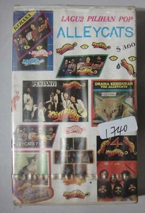 (1740 ) Malaysia Malay Pop Clamshell Cassette ~ Best of ALLEYCATS compilation - Picture 1 of 2