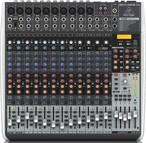 Behringer QX2442USB Mixer & KLARK TEKNIK FX Lamp -Tested- - Picture 1 of 10