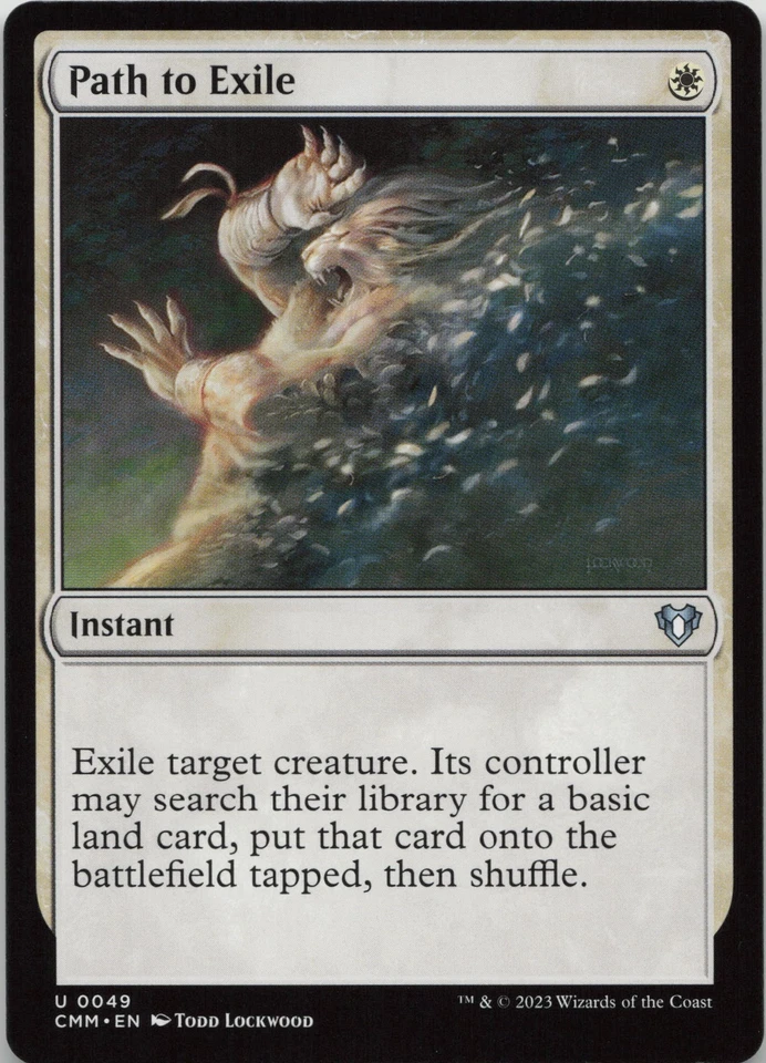 Path to Exile U Commander Masters 49 NM MTG - Image 1 of 1