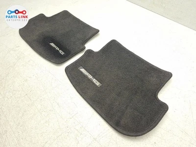 Mercedes C63 AMG 2017-25 alfombrilla trasera tapicería de piso juego de revestimiento original OEM W205 Foto 1 de 4