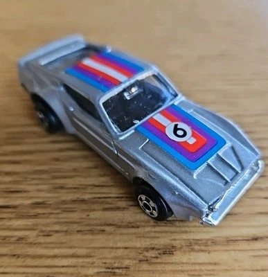 Ford Mustang Mach I 1/64 diecast vintage años 80 Zee Toys Zylmex D49 plateado 71 Foto 1 de 4