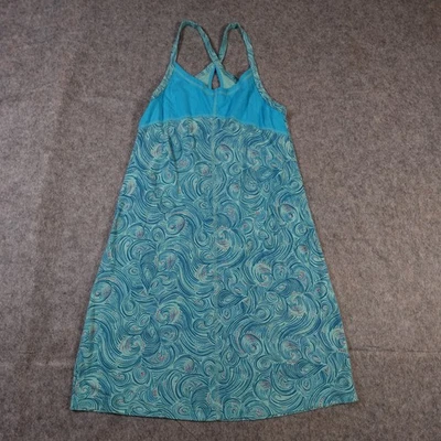 Patagonia Dress Girls XL 14 Elena Athletic Hiking Blue Halter - Image 1 of 4