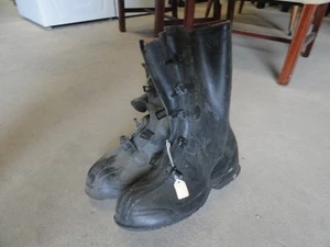 Vintage Military Surplus Xclusive Shoe Rubber US 11 DLA100-89-C-4432 Over Boots - Bild 1 von 5