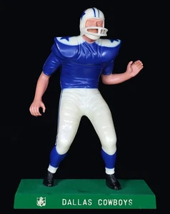 1958 - 1962 Hartland Plastics Football Statue Dallas Cowboys Lineman - Bild 1 von 5