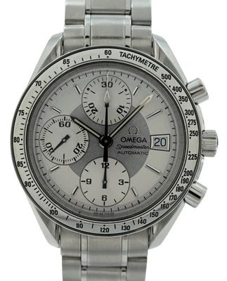 Omega 39mm Men's Speedmaster Automatic Chronograph Date SS Watch! Ref: 3513.30! - Image 1 of 4