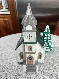 Dept 56 Original Snow Village - All Saints Church #50709 With Light - Picture 1 of 8
