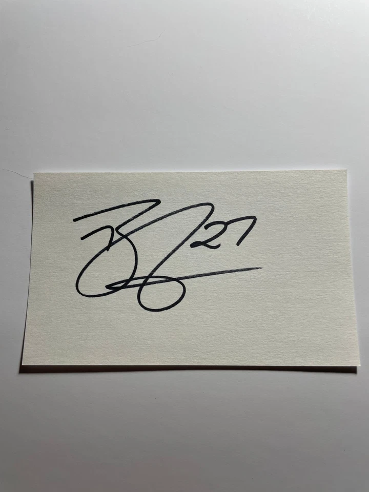 Brett Carson Calgary Flames Carolina Huracanes Autógrafo Firma Índice NHL Foto 1 de 1