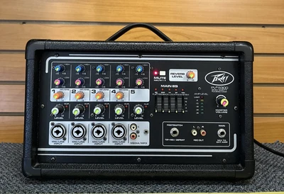 Peavey PV 5300 200 Watt PV5300 Live Show Mic Guitar All In One Powered Mixer - Image 1 of 4