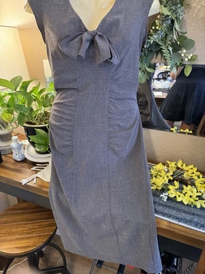 Vestido Pinup Retro Stop Staring Billion Dollar Baby Elastizado Movible Talla M Marrón Foto 1 de 4