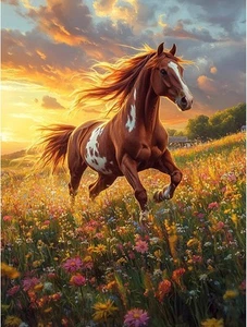 Diamond Painting Kit DIY 5D Full Drill Rhinestone Art for Adults Kids Home Decor - Picture 1 of 7